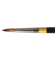 Daler Rowney System 3 Seri 45 Uzun Sap Yuvarlak Uçlu Fırça No:6