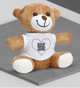 BK Gift Kişiye Özel Videolu QR Kod Peluş Ayıcık