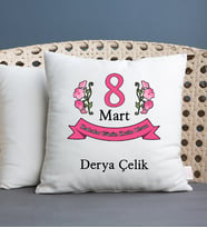 Kadınlar Günü Hediyesi Yastık