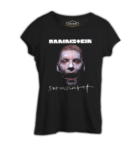 Rammstein - Sehnsucht Siyah Kadın Tshirt