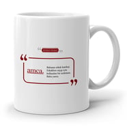 BK Gift Kişiye Özel Amca Beyaz Kupa Bardak  1
