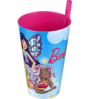 Barbie Pipetli Bardak 400 Ml.