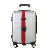 Valiz Bavul Emniyet Kemeri Ayarlanabilir Valiz Çanta Bağlama Kemer Kayışı xz3 (Sarı)