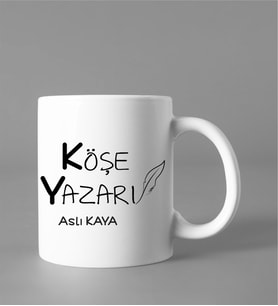 Kişiye Özel Köşe Yazarı Kupası