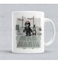 Mad Mario Kupa Bardak Porselen