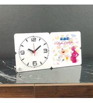 Ebe Ahşap Masa Saati 002