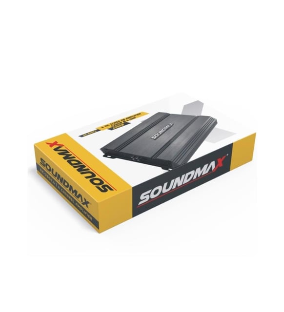 Soundmax SX-3800.4 4X80 4000 W Anfi Amplifikatör 4 Kanal Amfi