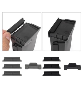 DJI Mavic Air 1 Drone Gövde ve 3 Pil Soketi Silikon Koruyucu Kapak  Gri