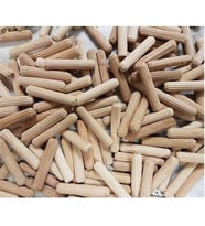 Ahşap Kavela Pimi 10x35 mm (100 adet) (Sarı)
