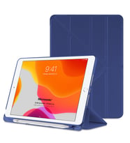 Microsonic Apple iPad Air 3 10.5'' 2019 Kılıf (A2152-A2123-A2153-A2154) Origami Pencil Lacivert