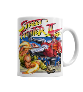 Street Fighter  V Kupa Bardak Porselen