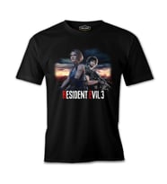 Resident Evil 3 Siyah Erkek Tshirt