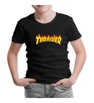 Thrasher Siyah Çocuk Tshirt