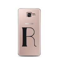 Samsung A7 (2016) Harf Tasarımlı Telefon Kılıfı R-Harfi 
