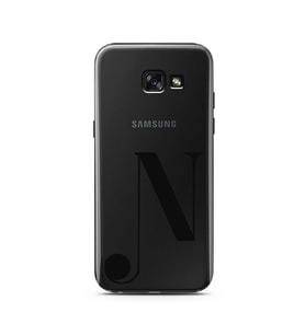 Samsung A5 (2015) Harf Tasarımlı Telefon Kılıfı N-Harfi 