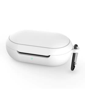 Microsonic Samsung Galaxy Buds Mat Silikon Kılıf Beyaz