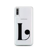 Samsung A70 Harf Tasarımlı Telefon Kılıfı L-Harfi 