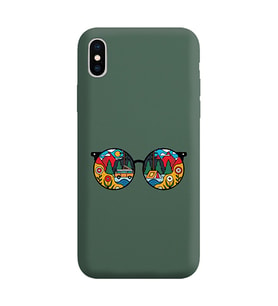 Koyu Yeşil Lansman Telefon Kılıfı Iphone XS