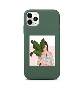 Koyu Yeşil Lansman Telefon Kılıfı Iphone 11 Pro