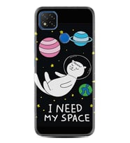 Kılıfland Xiaomi Redmi 9C Kılıf Silikon Resimli Kapak I Need My Space Stok 918