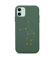 Başak Burcu (Virgem) Yıldız Haritası Tasarımlı Kılıf iPhone 11 