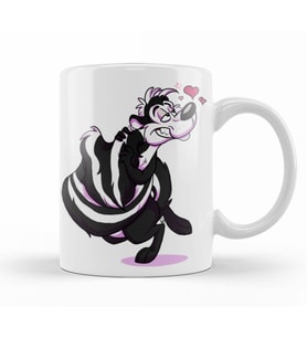 Looney Tunes Pepe Le Pew Kupa Bardak Porselen