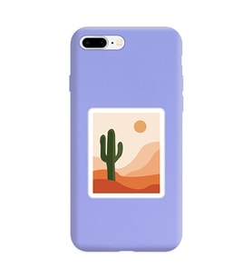 Lila Lansman Telefon Kılıfı Iphone 8 Plus