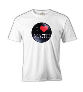 Matematik - Pi 17 Beyaz Erkek Tshirt