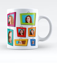 BK Gift Kişiye Özel 14 Fotoğraflı Kupa Bardak