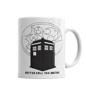 Better Call the Doctor Kupa Bardak Porselen