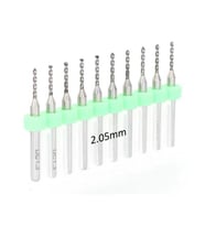 Mikro Karbür PCB Matkap Ucu Metal CNC Sondaj 10lu Set 2.05mm 