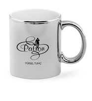 BK Gift Kişiye Özel Mesleki Patron Krom Kupa Bardak  3