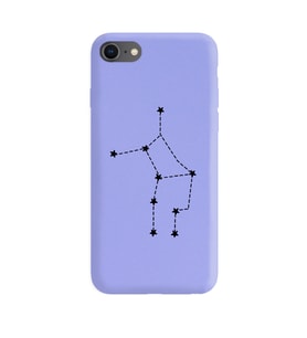 Başak Burcu (Virgem) Yıldız Haritası Tasarımlı Kılıf iPhone 8