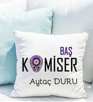 Kişiye Özel Baş Komiser Yastığı