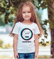 BK Gift Kişiye Özel TikTok Beyaz Çocuk Tişört - 8