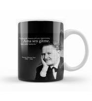 Nazım Hikmet Sen Gitme Kupa Bardak Porselen