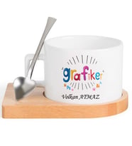 Grafiker  FİNCAN Seti (Beyaz)