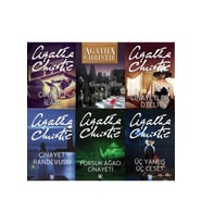 Agatha Christie Cinayet Serisi 6 Kitap (Altın Kitaplar)