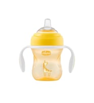 Yumuşak Uçlu Alıştırma Bardağı Chicco 00006911300000 4+ Aylık 200ml Sarı