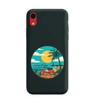 Siyah Lansman Telefon Kılıfı Iphone XR