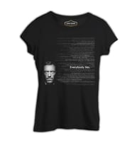 House - Everybody Lies Siyah Bayan Tshirt