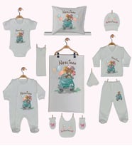 Pia Baby Gl 1935 11 Parça İsme Özel Hastane Çıkışı