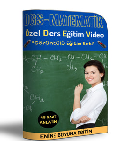 DGS Matematik Özel Ders Eğitim Video Seti