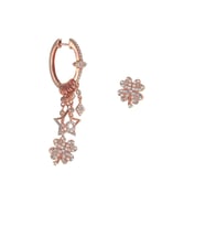 Söğütlü Silver Gümüş yonca modeli şans küpe