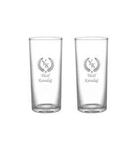 İsme Özel İkili Rakı Bardağı Seti