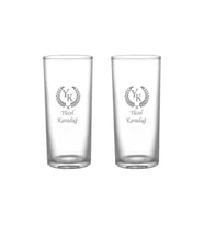 İsme Özel İkili Rakı Bardağı Seti