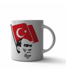 Bayrak Ve Atatürk Kupa (Çok Renkli)