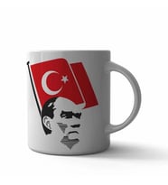 Bayrak Ve Atatürk Kupa (Çok Renkli)