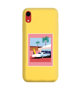Sarı Lansman Telefon Kılıfı Iphone XR