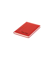 Kalem Takma Bölmeli Termoderi Kapaklı Defter ( 15 x 21 cm ) (Koyu Kırmızı)